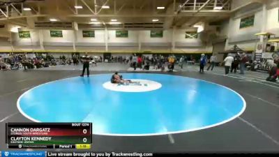 75 lbs Quarterfinal - Cannon Dargatz, Sturgis Youth Wrestling vs Clayton Kennedy, Eastside United