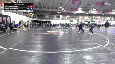 131 lbs Prelim - Emmy Begemann, Central Methodist University vs Alaysia Coleman, Tiffin University