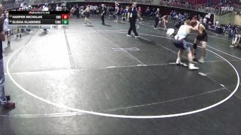 195 lbs Cons. Round 2 - Elisha Klabenes, Team Zapas Wrestling Club vs Harper Michalak, CWO