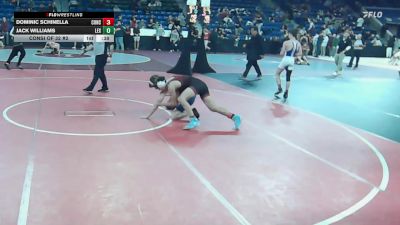 126 lbs Consi Of 32 #2 - Dominic Schinella, Concord vs Jack Williams, Lexington