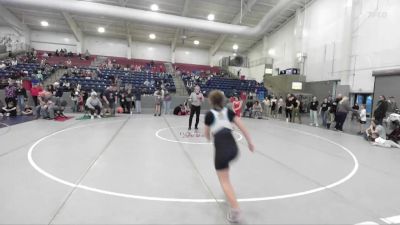 114-124 lbs 5th Place Match - Reagan Thacker, Altamont Longhorns vs Luci Fairbrother, West Jordan