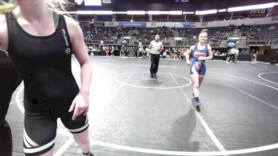109 lbs Consolation - Megan Cornett, Pioneer Grappling Academy vs Holly Emmons, Jackson County Wrestling Club