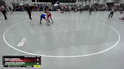 138 lbs Cons. Round 2 - Jonathan Adamson, Bad Karma Wrestling Club vs Pace Lilenfeld, Level Up Wrestling Center