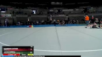 125 lbs Semis & 1st Wrestleback (8 Team) - Lucas Kuball, Fulda/Murray County Central vs Kameron Sather, UNITED