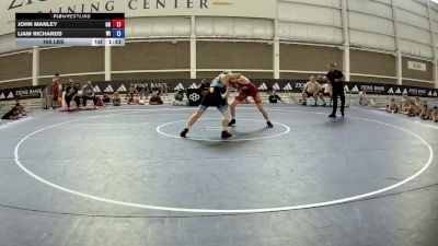 165 lbs John Manley, Ohio vs Liam Richards, Wisconsin