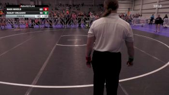 100 lbs Final - Madi Mikels, Indiana Outlaws Pink vs Hailey Delgado, SheKong