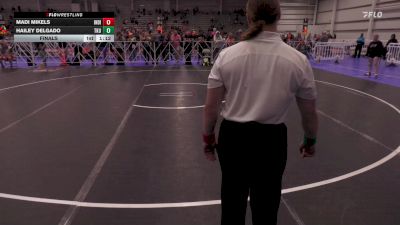 100 lbs Final - Madi Mikels, Indiana Outlaws Pink vs Hailey Delgado, SheKong