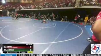 46 lbs Round 3 - Keo Andrist, ReZults Wrestling vs Eli Elfrez, Waco Wrestling Academy