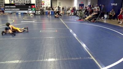 52 lbs Consy 3 - Jayce Vokes, All American W.C. vs Rocco Cortazzo, SHWA