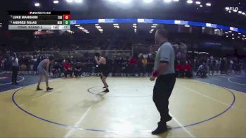 144 3A Cons. Round 2 - Luke Manghisi, Creekside vs Andres Rojas, Miami Southridge Hs