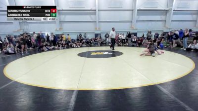 113 lbs Round Robin 1 - Gianna Hoskins, Metro All-Stars-Girls vs Abbigayle Noel, Pursuit-Girls