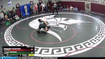 155-156 lbs Semifinal - Tyler Shimano, Rancho vs Spencer Tolentino, Silverado