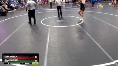 190 lbs Round 3 - Isaac Sheeren, Klein vs Kyan Hanson, Lincoln Southeast