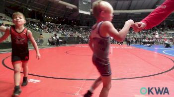 49 lbs Consi Of 8 #1 - Bryton Mason, Cowboy Wrestling Club vs Holden Workman, Perry Wrestling Academy