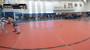 126 lbs Champ. Round 2 - LUKAS GRODZKI, Conwell Egan vs Jack Baron, Germantown Academy