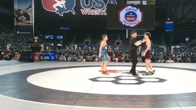 113 lbs Champ. Rd Of 64 - Burke Blue, Idaho vs RJ Phelan, Florida