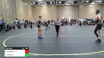 123 lbs Round Of 16 - Caleb Gustafson, NM Outlawz vs Luke Schoch, Bay Area Dragons