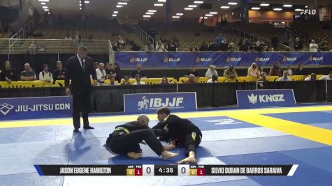 Silvio Duran De Barros Saraiva vs Jason Eugene Hamilton 2026 Pan Jiu Jitsu IBJJF Championship