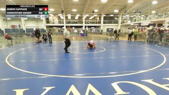 123 lbs 3rd Place - Mark Mathewson, Essex Junction vs Ezyce Hughes, Belfast