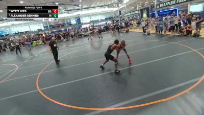 132 lbs Quarterfinal - Alexander Denkins, Perrysburg vs Wyatt Lees, Unattached