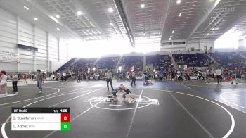 66 lbs Rr Rnd 3 - Owen Strathman, Mantanona TC vs David Adcox, Pride WC