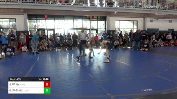 100 lbs Consolation - Judah White, Strong House Wrestling vs Kcaj Walker-Smith, Level Up