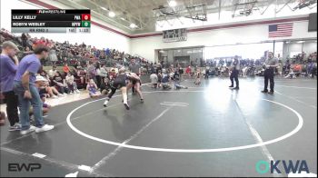 117 lbs Rr Rnd 3 - Lilly Kelly, Perry Wrestling Academy vs Robyn Wesley, Mannford Pirate Youth Wrestling