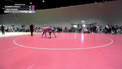 145 lbs Champ. Round 2 - Elizabeth Padilla, CO vs Maia Dolinar, KS