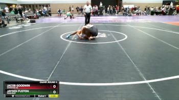 150 lbs Champ. Round 3 - Jayden Fuston, Piedmont vs Jacob Goodwin, Goddard HS