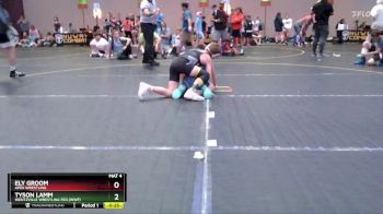 87 lbs Semifinal - Tyson Lamm, Wentzville Wrestling Fed.(WWF) vs Ely Groom, Apex Wrestling