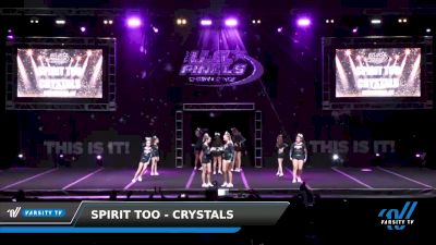 Spirit Too - Crystals [2022 L1.1 Junior - PREP - A Day 1] 2022 The U.S. Finals: Virginia Beach