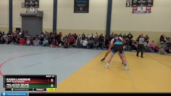 175 lbs Round 2 - Malachai Zelms, Crass Trained Wrestling vs Kaden Langrehr, West Salem Bangor