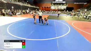 105 lbs Rr Rnd 1 - Joseph Harris, Hayden vs Dustin Gowin, Wcwc