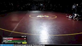 132 lbs 1st Place Match - Tyler Ramirez, Enumclaw vs Cade Carter, Enumclaw