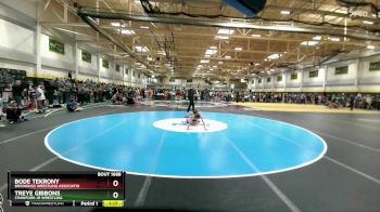 80 lbs Round 3 - Bode TeKrony, Brookings Wrestling Associatio vs Treye Gibbons, Crawford Jr Wrestling