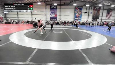 126 lbs Round Of 128 - Mason Smith, GA vs Brody Wolfe, NC
