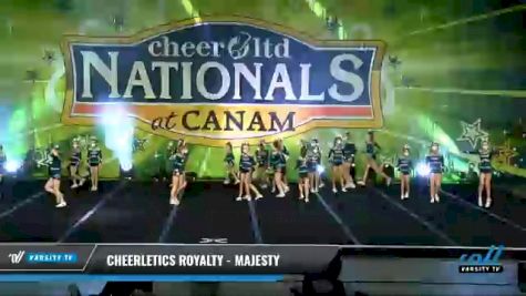 Cheerletics Royalty - MAJESTY [2021 L1 Youth - Small Day 2] 2021 Cheer Ltd Nationals at CANAM