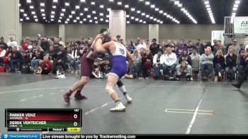 197 lbs Quarters & 1st Wb (16 Team) - Derek Venteicher, Loras vs Parker Venz, Augsburg