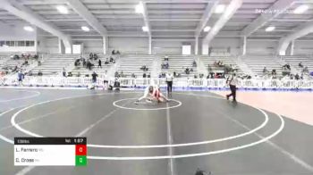 138 lbs Prelims - Logan Ferrero, MO vs Caleb Cross, WV