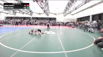 56-B lbs 2nd Place - Quinn Cannici, N/A vs Zeke Snyder, Team 209