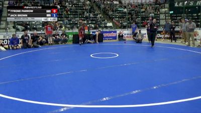 165 lbs Cons. Sub-quarters - Tyrone Parrow, Immortal Athletics Wrestling Club vs Jack Brown, Moen Wrestling Academy