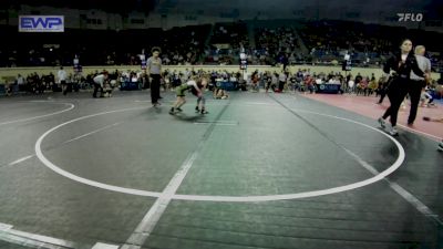 51 lbs Semifinal - Lennon Phipps, Hilldale Youth Wrestling Club vs Oakley Waitkus, Team Tulsa Wrestling Club