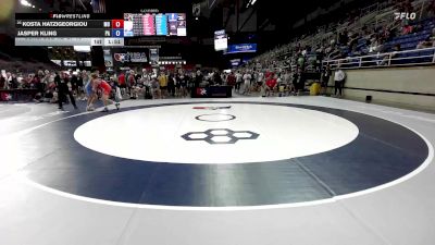 106 lbs Cons. Sub-rd Of 16 - Kosta Hatzigeorgiou, MO vs Jasper Kling, PA