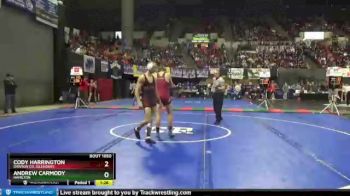 Champ. Round 1 - Andrew Carmody, Hamilton vs Cody Harrington, Dawson Co. (Glendive)