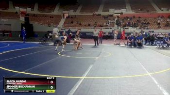 D4-132 lbs Champ. Round 1 - Spinner Buchannan, Chino Valley vs Jaron Anagal, Monument Valley