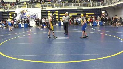 210 lbs Consy 5 - Jesse Calhoun, Chestnut Ridge vs Santino Ciccanti, Pleasant Hills