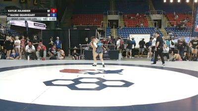 145 lbs Cons. Rd Of 32 - Kaylie Julander, Wyoming vs Naomi Gearheart, Ohio
