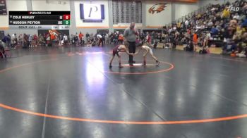 54 lbs Quarterfinal - Hudson Peyton, Lynx Wrestling Club vs Cole Henley, DC Elite