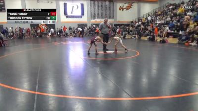 54 lbs Quarterfinal - Hudson Peyton, Lynx Wrestling Club vs Cole Henley, DC Elite