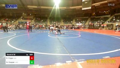 108 lbs Round Of 32 - Revin Fipps, Cowboy Wrestling Club vs Noah Cooper, Lincoln Squires